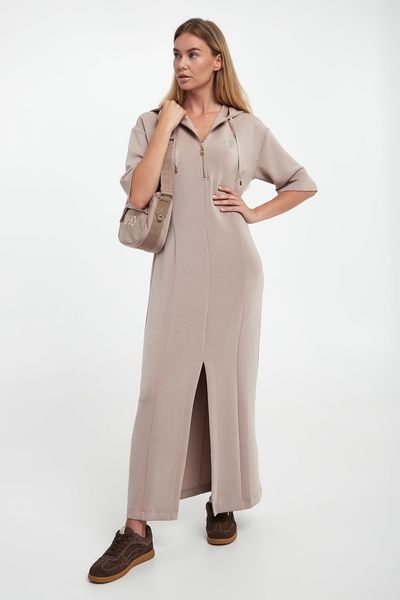 Sukienka maxi z kapturem LIU JO. Sukienki Liu Jo, s, bez wzorów, bez kołnierzyka, bez ramiączek, maxi. Za 989.00 zł.