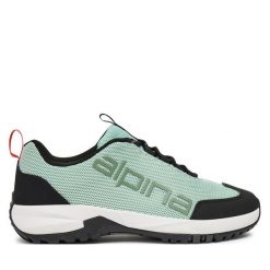Trekkingi Alpina. Zielone buty trekkingowe Alpina, bez zapięcia. Za 219.99 zł.