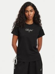 Reebok T-Shirt Anka RK25697CCW Czarny Regular Fit. Czarne t-shirty Reebok, xs, bez wzorów, z bawełny, bez kołnierzyka, bez ramiączek. Za 129.99 zł.