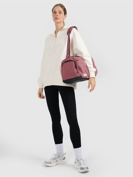 4F Torba treningowa (25 L) - brązowa Uniwersalny. Brązowe torby sportowe 4f, bez wzorów, z gumy, na ramię. Za 149.99 zł.