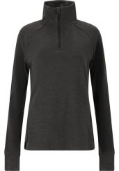 Damski sweter z zamkiem błyskawicznym Whistler Kajsa. Szare swetry WHISTLER, bez wzorów, z elastanu, eleganckie, bez ramiączek. Za 179.99 zł.