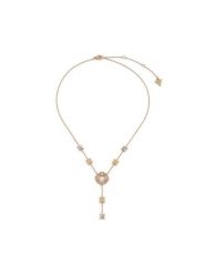 Guess Naszyjnik JUBN05 496JW Złoty. Żółte naszyjniki Guess, z tworzywa sztucznego, metalowe. Za 399.99 zł.