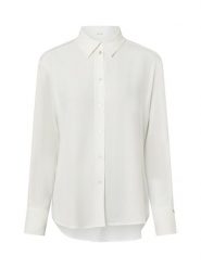 Opus Damska bluzka koszulowa - Fahla Kobiety wiskoza biały jednolity, 34. Białe bluzki Opus, bez wzorów, z materiału, bez kołnierzyka, bez ramiączek. Za 299.95 zł.