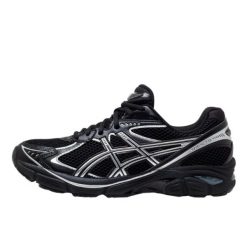 Buty do chodzenia dla dorosłych ASICS GT-2160 Black Pure Silver. Czarne buty treningowe ASICS, bez wzorów, z materiału, bez zapięcia, do biegania. Za 709.00 zł.