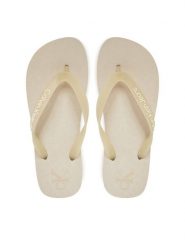 Calvin Klein Jeans Japonki Beach Sandal Flatform Tpu YW0YW01830 Écru. Japonki Calvin Klein Jeans, bez wzorów, z jeansu. Za 109.99 zł.