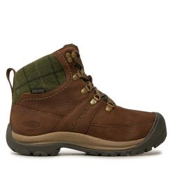 Trekkingi Keen. Brązowe buty trekkingowe Keen, bez zapięcia. Za 409.99 zł.