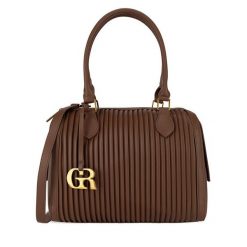 Torebka Gino Rossi. Brązowe torebki klasyczne Gino Rossi, bez wzorów, klasyczne, bez dodatków. Za 249.99 zł.
