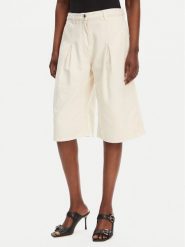 PINKO Bermudy Pascal 105245 A2M8 Beżowy Relaxed Fit. Brązowe szorty Pinko, bez wzorów, z bawełny. Za 1,329.00 zł.