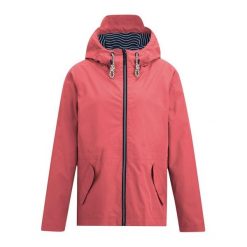 Damska Kurtka Bayletta Grid Distress Waterproof Jacket. Czerwone kurtki przeciwdeszczowe Regatta, m, bez wzorów, z dżerseju, z kapturem, trekkingowe. Za 269.99 zł.
