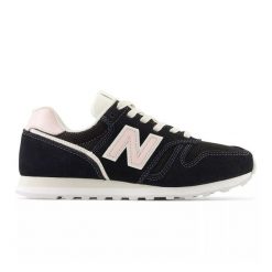 Buty New Balance W WL373OE2 czarne. Czarne buty treningowe bez wzorów, z gumy, bez zapięcia. Za 415.67 zł.