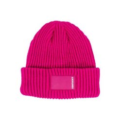 Czapka damska Kentucky Rubber. Czerwone czapki zimowe KENTUCKY HORSEWEAR, bez wzorów, z gumy. Za 220.50 zł.