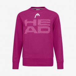 Bluza damska Rally Sweatshirt. Czerwone bluzy Head, xs, bez wzorów, z bawełny, sportowe, bez ramiączek, bez kaptura. W wyprzedaży za 161.00 zł.