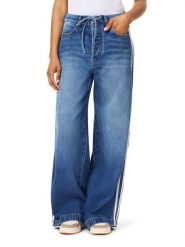 Scotch & Soda Dżinsy - Baggy fit - w kolorze niebieskim rozmiar: M. Niebieskie jeansy Scotch & Soda, m, bez wzorów, z podwyższonym stanem. Za 294.95 zł.