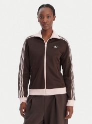Adidas Bluza adicolor Classic KD3742 Brązowy Regular Fit. Brązowe bluzy bez kaptura adidas, s, bez wzorów, z syntetyku, bez kaptura. Za 328.99 zł.