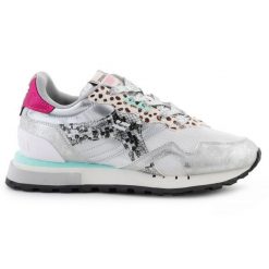 Buty D.Franklin Vibla Zig Patch DFSH378006-SILV białe. Białe buty treningowe bez wzorów, z materiału, bez zapięcia. Za 585.80 zł.