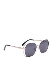 Nine West Okulary przeciwsłoneczne CEO-NW55240S Brązowy. Brązowe okulary przeciwsłoneczne Nine West, bez wzorów, metalowe. Za 149.99 zł.