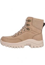 Damskie buty trekkingowe Whistler Nuslog. Brązowe buty trekkingowe WHISTLER, z materiału, bez zapięcia. Za 403.50 zł.