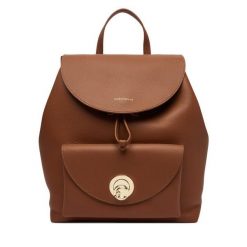 Plecak Coccinelle. Brązowe plecaki Coccinelle, bez wzorów, bez dodatków. Za 1,539.00 zł.