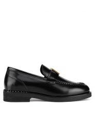 Badura Mokasyny ABIR-FW257 Czarny. Czarne mokasyny Badura, bez wzorów, z lakierowanej skóry. Za 399.99 zł.