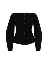 Samsøe Samsøe sweter Kobiety czarny, XS. Czarne swetry Samsøe & Samsøe, xs, bez wzorów, biznesowe, bez ramiączek. Za 899.95 zł.