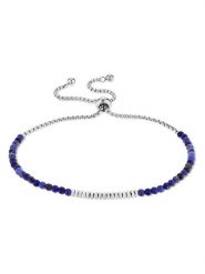 Tamaris Bransoletka z elementami ozdobnymi rozmiar: onesize. Niebieskie bransoletki Tamaris, ze stali. Za 100.99 zł.