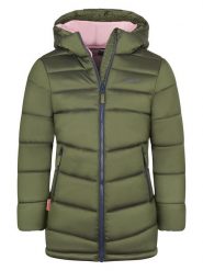 Trollkids Płaszcz pikowany "Trondheim" w kolorze khaki rozmiar: 128. Brązowe płaszcze Trollkids, bez wzorów, bez kaptura. Za 184.89 zł.