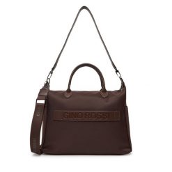 Torba na laptopa Gino Rossi. Brązowe torby na laptopa Gino Rossi, bez wzorów. Za 239.99 zł.