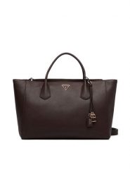 Guess Torebka Marissa HWBG23 33240 Brązowy. Brązowe shopper bag Guess, z aplikacjami, ze skóry, bez dodatków. Za 674.99 zł.
