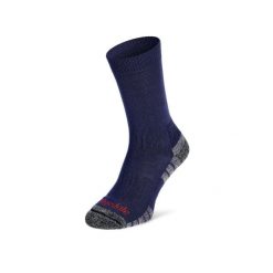 Skarpety trekkingowe Bridgedale Explorer Heavy Merino P Boot. Niebieskie skarpetki Bridgedale, bez wzorów, z elastanu, trekkingowe. Za 89.99 zł.