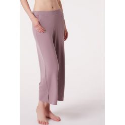 Ambre Spodnie Od Piżamy 7/8 - M - Kreci - Etam. Piżamy Etam, m, bez wzorów, bez kołnierzyka, bez ramiączek, długie. Za 129.90 zł.