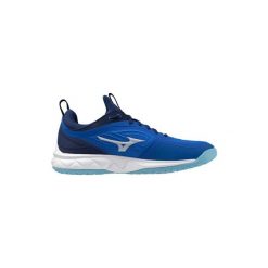 Buty do siatkówki Mizuno Wave Luminous 3. Niebieskie buty do biegania Mizuno, bez wzorów, bez zapięcia, do biegania, mizuno wave. Za 638.30 zł.