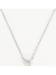 ATELIER DU DIAMANT Złoty naszyjnik "Solitaire" z diamentem - dł. 42 cm rozmiar: onesize. Białe naszyjniki ATELIER DU DIAMANT, z materiału, z diamentem, złote. Za 1,196.99 zł.