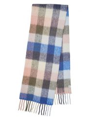 Becksöndergaard Wełniany szal "Check Anilopa" ze wzorem - 200 x 35 cm rozmiar: onesize. Szaliki i kominy Becksöndergaard, bez wzorów, z materiału. Za 202.98 zł.