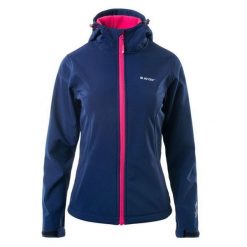 Kurtka damska Softshell Hi-Tec Lady Caria II - granatowa, Rozmiar XL. Kurtki przejściowe sportowe Hi-tec, m, bez wzorów, z dzianiny, bez kaptura. Za 129.99 zł.