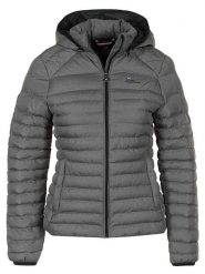 Peak Mountain Kurtka pikowana "Acenza" w kolorze szarym rozmiar: S. Szare kurtki Peak Mountain, s, bez wzorów, bez kaptura. Za 127.65 zł.