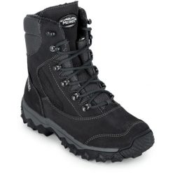 Buty zimowe damskie MEINDL Ischgl Lady GTX, z membraną Gore-Tex. Czarne buty trekkingowe MEINDL, na zimę, z gore-texu, bez zapięcia. W wyprzedaży za 779.35 zł.