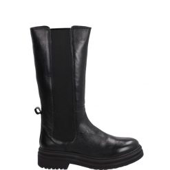 SZTYBLETY DAMSKIE SV-35 NERO. Botki Venezia, bez wzorów, ze skóry, bez obcasa, bez zapięcia. Za 319.00 zł.