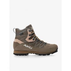 Buty GORE TEX damskie AKU Trekker Lite III GTX. Brązowe buty trekkingowe Aku, bez wzorów, z gore-texu, bez zapięcia, trekkingowe, gore-tex. Za 1,050.49 zł.