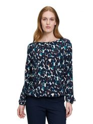 Betty Barclay Bluzka w kolorze granatowo-morsko-białym rozmiar: 42. Niebieskie bluzki Betty Barclay, bez wzorów, z wiskozy, bez kołnierzyka, bez ramiączek. Za 120.95 zł.