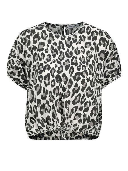 Sublevel Bluzka w kolorze biało-czarnym rozmiar: XL. Białe bluzki Sublevel, s, bez wzorów, z wiskozy, klasyczne, bez kołnierzyka, bez ramiączek. Za 48.05 zł.