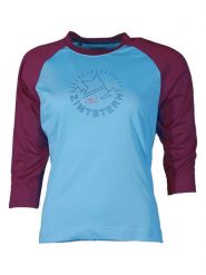 Zimtstern Koszulka kolarska "Pure Flowz" w kolorze niebiesko-czerwonym rozmiar: XS. Czerwone t-shirty sportowe Zimtstern, xs, bez wzorów, z bawełny, bez ramiączek, rowerowe. Za 145.26 zł.