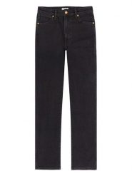 Wrangler Dżinsy - Regular fit - w kolorze czarnym rozmiar: W31/L32. Czarne jeansy Wrangler, l, z aplikacjami, klasyczne, z podwyższonym stanem. Za 168.46 zł.
