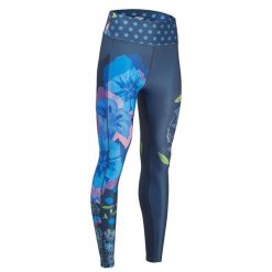 Damskie legginsy Silvini Veniana. Niebieskie legginsy Silvini, bez wzorów, sportowe. W wyprzedaży za 294.00 zł.