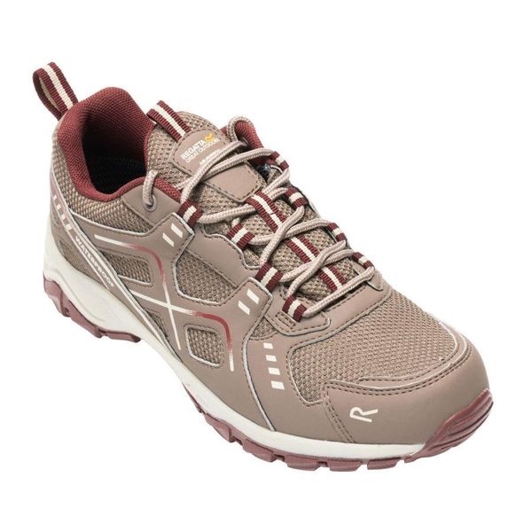 Damskie buty do chodzenia Vendeavour. Brązowe buty trekkingowe Regatta, z materiału, bez zapięcia. Za 189.99 zł.