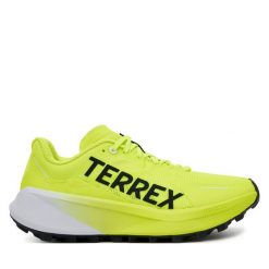 Buty do biegania adidas. Żółte buty do biegania adidas, bez wzorów, bez zapięcia, do biegania, adidas terrex. Za 419.99 zł.
