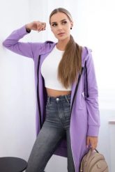 Bluza sukienkowa z kapturem ciemny fiolet. Bluzy KESI, l, bez wzorów, z bawełny, bez ramiączek, z kapturem. Za 234.40 zł.