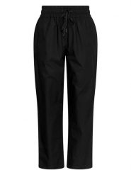MOSS COPENHAGEN Spodnie w kolorze czarnym rozmiar: XL. Czarne spodnie materiałowe Moss Copenhagen, bez wzorów, z bawełny. Za 140.86 zł.