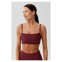 Stanik sportowy fitness Rough Radical Aven Sports Bra. Czerwone biustonosze sportowe ROUGH RADICAL, bez wzorów, na fitness i siłownię. Za 139.90 zł.