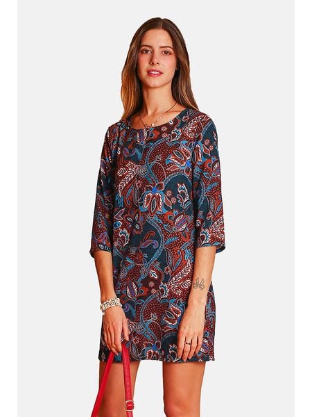 William de Faye Sukienka w kolorze niebiesko-bordowym rozmiar: 40. Niebieskie sukienki William de Faye, bez wzorów, klasyczne, bez kołnierzyka, bez ramiączek, mini. Za 105.38 zł.