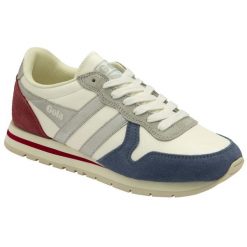 Buty damskie Gola Daytona. Białe buty do biegania Gola, bez wzorów, bez zapięcia, do biegania. Za 432.50 zł.
